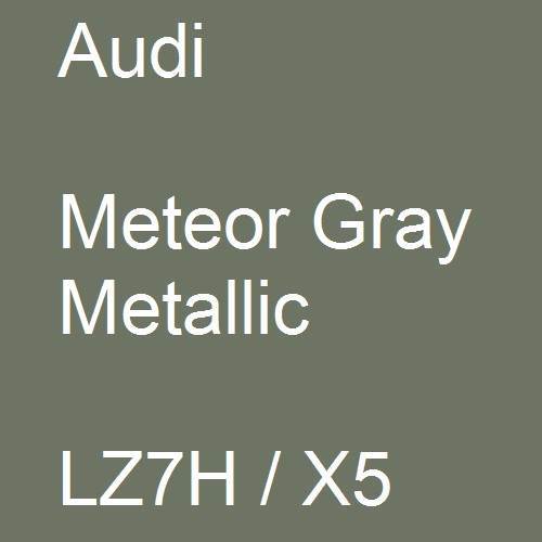 Audi, Meteor Gray Metallic, LZ7H / X5.